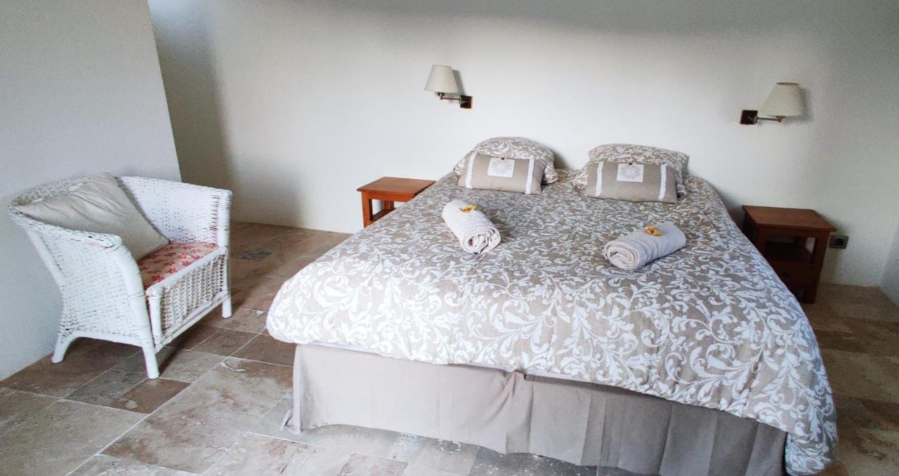 Superbe Chambre Avec Terrasse, Parking Prive, Jardin, Calme, Climatisation, 10 Mn Pont Du Gard #7 Lägenhet Rochefort-du-Gard Exteriör bild